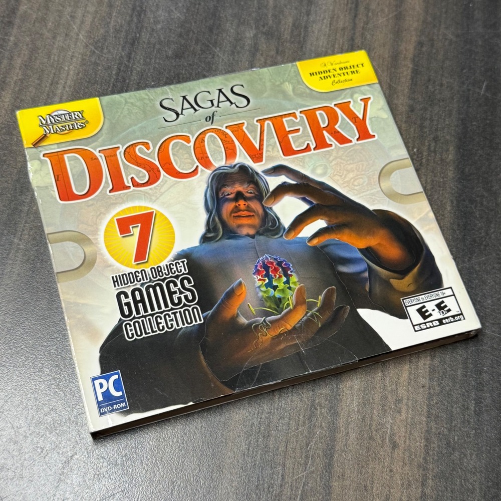 Mystery Masters Sagas of Discovery 7 Hidden Object Games Collection PC DVD-ROM